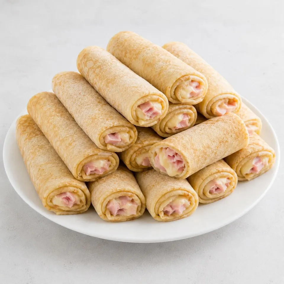 Блины с ветчиной и сыром (6 штук) п/ф